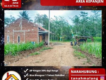Tanah Kavling Area Kepanjen 0 Jalan Kampung