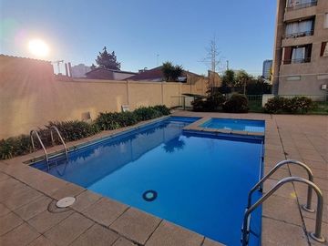 Departamento en venta 1 dorm con Estac. Metro La Cisterna
