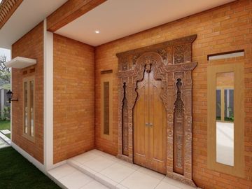 Rumah Joglo Jawa Tipe 100/580 dekat Candi Prambanan