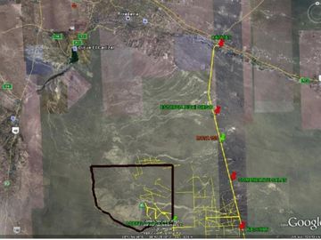 Estancia, campo ganadero de cria, 94.149 has. En Mendoza, con importantes mejoras, con o sin hacienda.