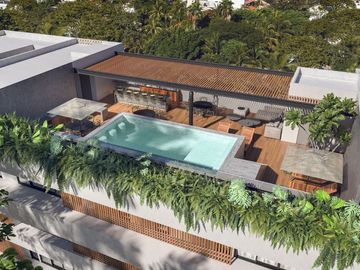 Depa con terraza en Montes de Amé| Acepta infonavit