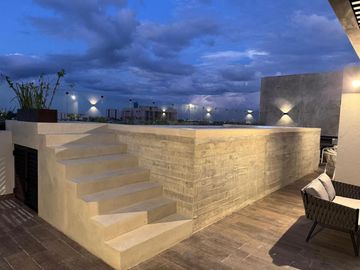 Depa con terraza en Montes de Amé| Acepta infonavit