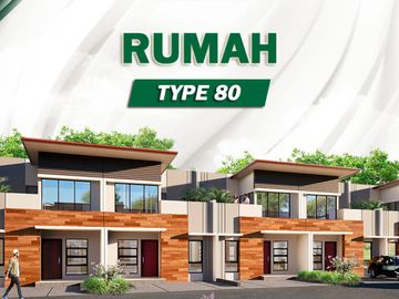 DIJUAL RUMAH TIPE 80 DI TIBAN! HUNIAN & INVESTASI!