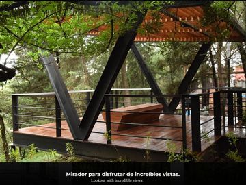 Condominio con bosque privado de 42,000 m2, concierge, gimnasio, spa, alberca se