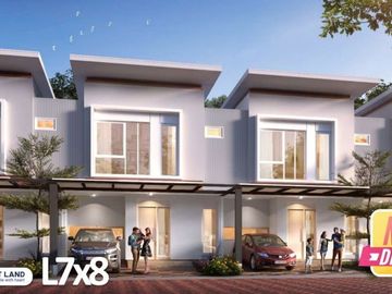 RUMAH LEBAR 7X8 HOEK ZUMA@NORTH MALIBU DI GADING SERPONG