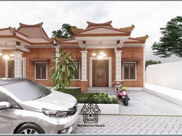 Rumah Megah Bertema Unit Joglo Dekat Yogya