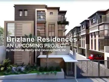 Brizlane Residnce 4BR Townhouse in Quezon City nr Heart Cntr