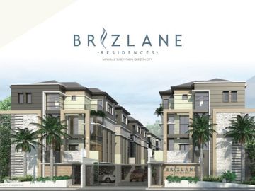 Brizlane Residnce 4BR Townhouse in Quezon City nr Heart Cntr