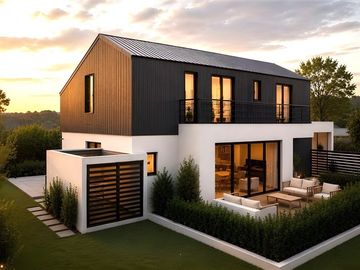 SE VENDE CASA NUEVA EN LAS CONDES