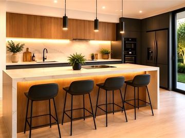 SE VENDE CASA NUEVA EN LAS CONDES