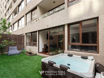 Departamento con JARDÍN en Venta 2 dorm. Las Condes