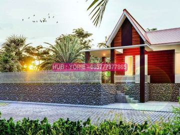 di jual rumah murah desain villa di bandung banjaran