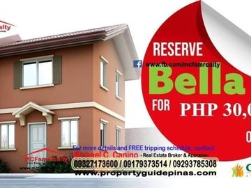 House and Lot For Sale in Angono Binangonan - CAMELLA MEADOWS – BELLA HOUSE MODEL