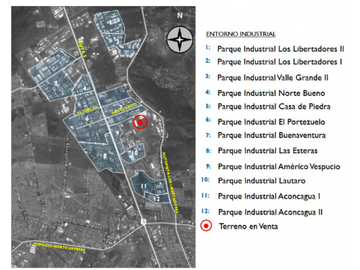 terreno industrial en Quilicura a la venta