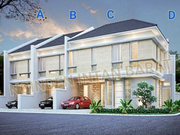 Rumah Baru Minimalis Oine Gate System Daerah Nginden