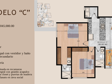 Desarrollo en Preventa en colonia del Valle