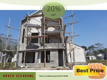 Rumah Dijual di Malang Tipe 75/90 Free Biaya Dekat Kampus