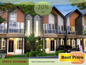 Rumah Dijual di Malang Tipe 75/90 Free Biaya Dekat Kampus