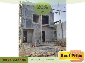 Rumah Dijual di Malang Tipe 75/90 Free Biaya Dekat Kampus