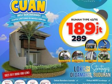 BANYAK BONUSNYA, Hub. 0823-3511-----, Rumah Di Sidoarjo Hanya 100 Juta-an