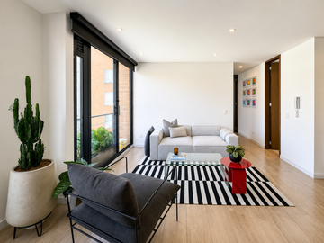apartamento en venta en santa barbara occidental-usaquén. Cod V121133254