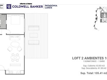 VENTA UF NPH3 Loft Premium Vista Al Lago - Terrenal Luxury Villa la Angostura