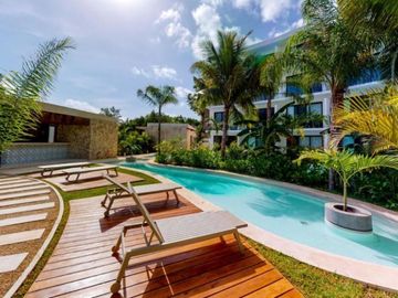 Estudio con terraza privada, asador y comedor en exterior , eco tecnología
