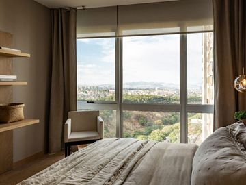 Apartamento con 42,000 m2 de bosque privado, concierge, gimnasio, spa, alberca s