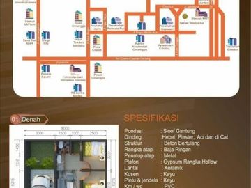Rumah murah di cimanggis Depok dekat tol cisalak
