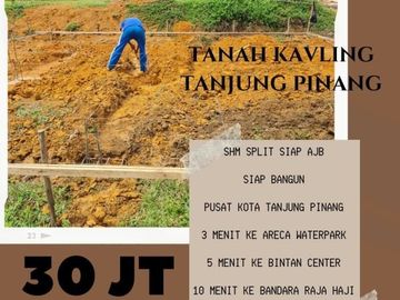 Tanah Kavling Termurah & Terluas Di Tanjung Pinang