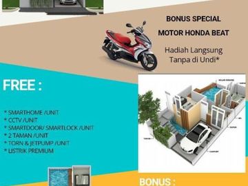 Rumah mewah SMARTHOME hunian muslim strategis di Ciracas