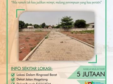 Kavling Premium Barat JCM, Lahan Matang Siap Bangun