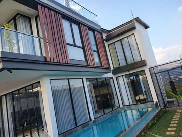 Rumah Siap Huni Semi Villa Private Pool Di Bandung Utara