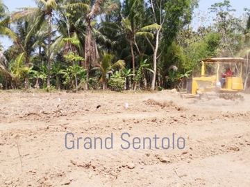 Tanah dijual di Sentolo, free pajak