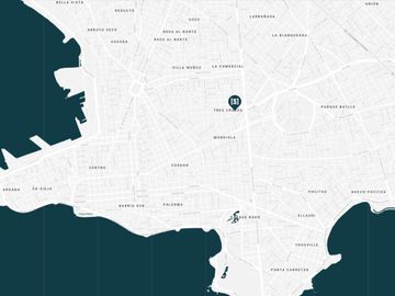Venta apartamento 1 dormitorio a estrenar con terraza en Tres Cruces, Montevideo