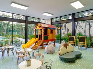 Casa con alberca privada, Jardin y cocina equipada, residencial de lujo con amen