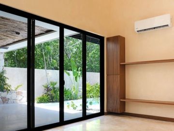Casa con alberca privada, Jardin y cocina equipada, residencial de lujo con amen