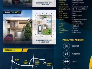 Rumah Cluster Paling Murah dan Strategis di Sidoarjo 179 JT