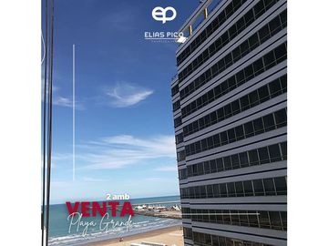 VENTA 2 amb con vista lateral al mar - Playa Grande, Mar del Plata