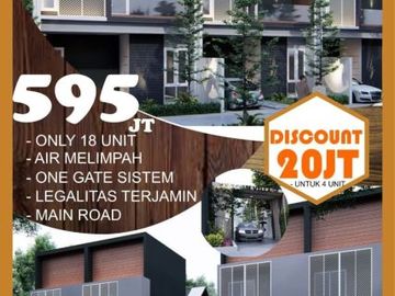 Rumah Baru di Tanimulya Cimahi ke SMAN 1 Ngamprah 3 mnt Harga Murah 500 jt-an.
