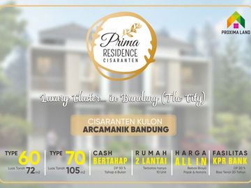 Diskon 50jt, Cluster elit modern pusat kota: Arcamanik Bandung