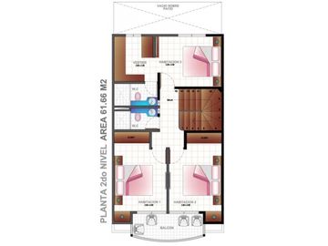 Se vende casa en La Ceja m, sector Gualanday, 2 niveles y manzarda