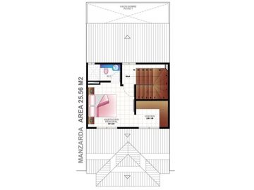 Se vende casa en La Ceja m, sector Gualanday, 2 niveles y manzarda