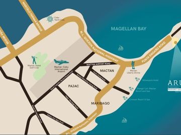 1 BR / 2BR / 3 BR UNITS FOR SALE AT ARUGA RESORT AND RESIDENCES   IN MACTAN, LAPULAPU CITY, CEBU