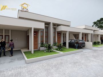 RUMAH MODERN MINIMALIS PALING BEDA DI GUNUNGKIDUL