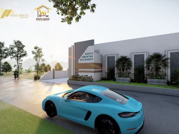 RUMAH MODERN MINIMALIS PALING BEDA DI GUNUNGKIDUL