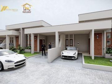 RUMAH MODERN MINIMALIS PALING BEDA DI GUNUNGKIDUL