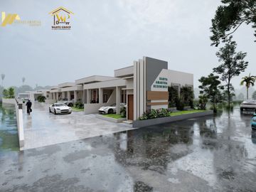 RUMAH MODERN MINIMALIS PALING BEDA DI GUNUNGKIDUL