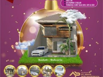 Hunian Ekonomis di Sidoarjo Type 42 Hanya 365 Juta
