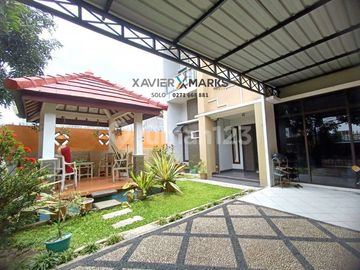 Rumah Nyaman Ada Gazebo Fully Furnished Banyuanyar Solo